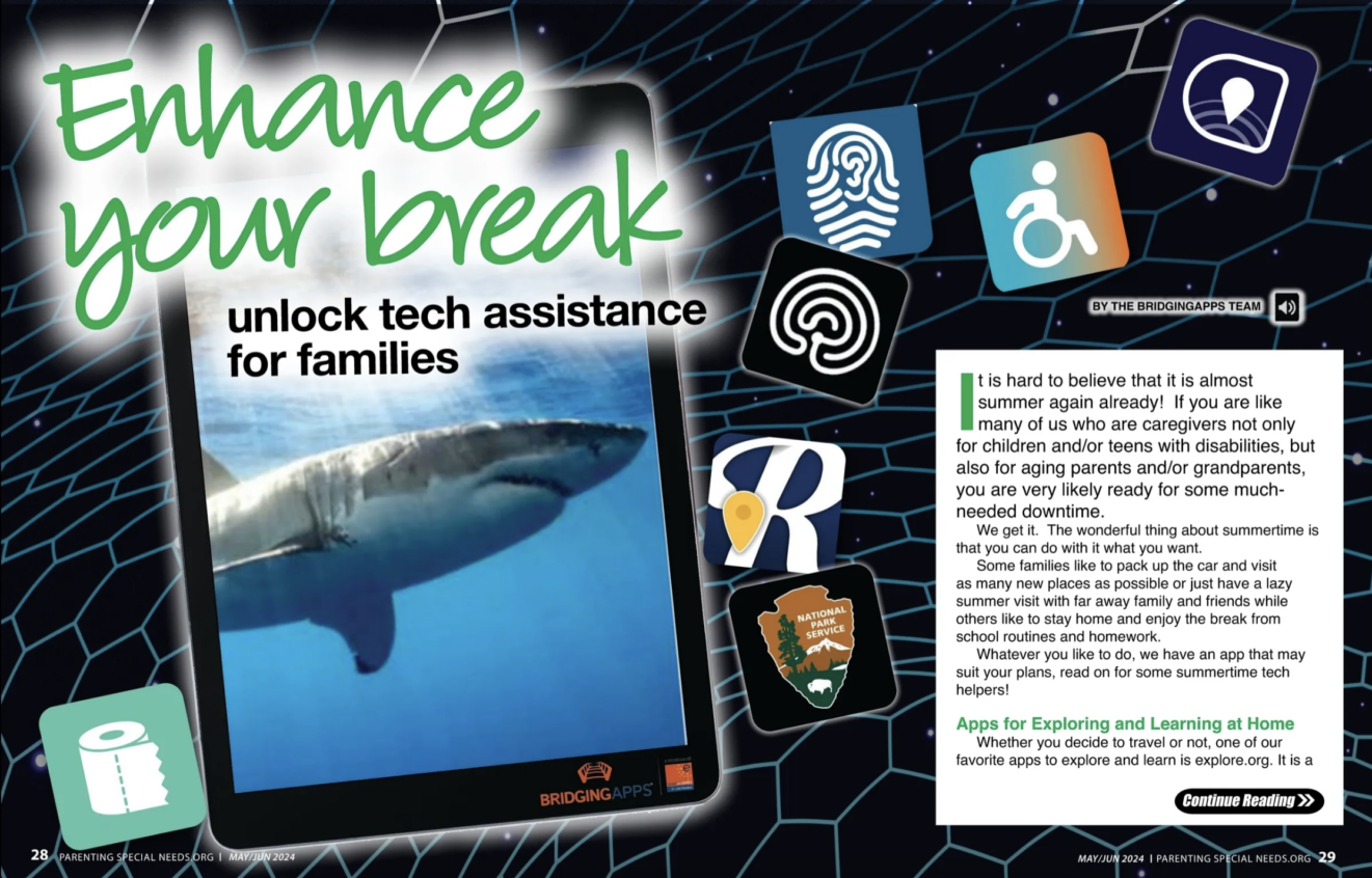 Parenting Special Needs Magazine Summer 2024 Article Graphic